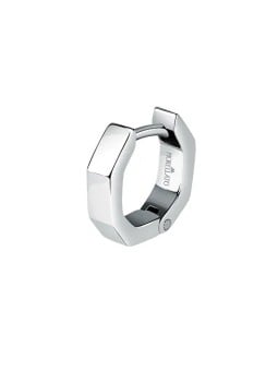 Morellato Motown SALS72 Orecchino singolo in acciaio a cerchio unisex