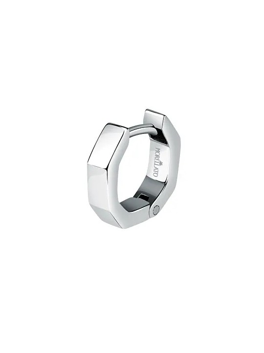 Morellato Motown SALS72 Orecchino singolo in acciaio a cerchio unisex
