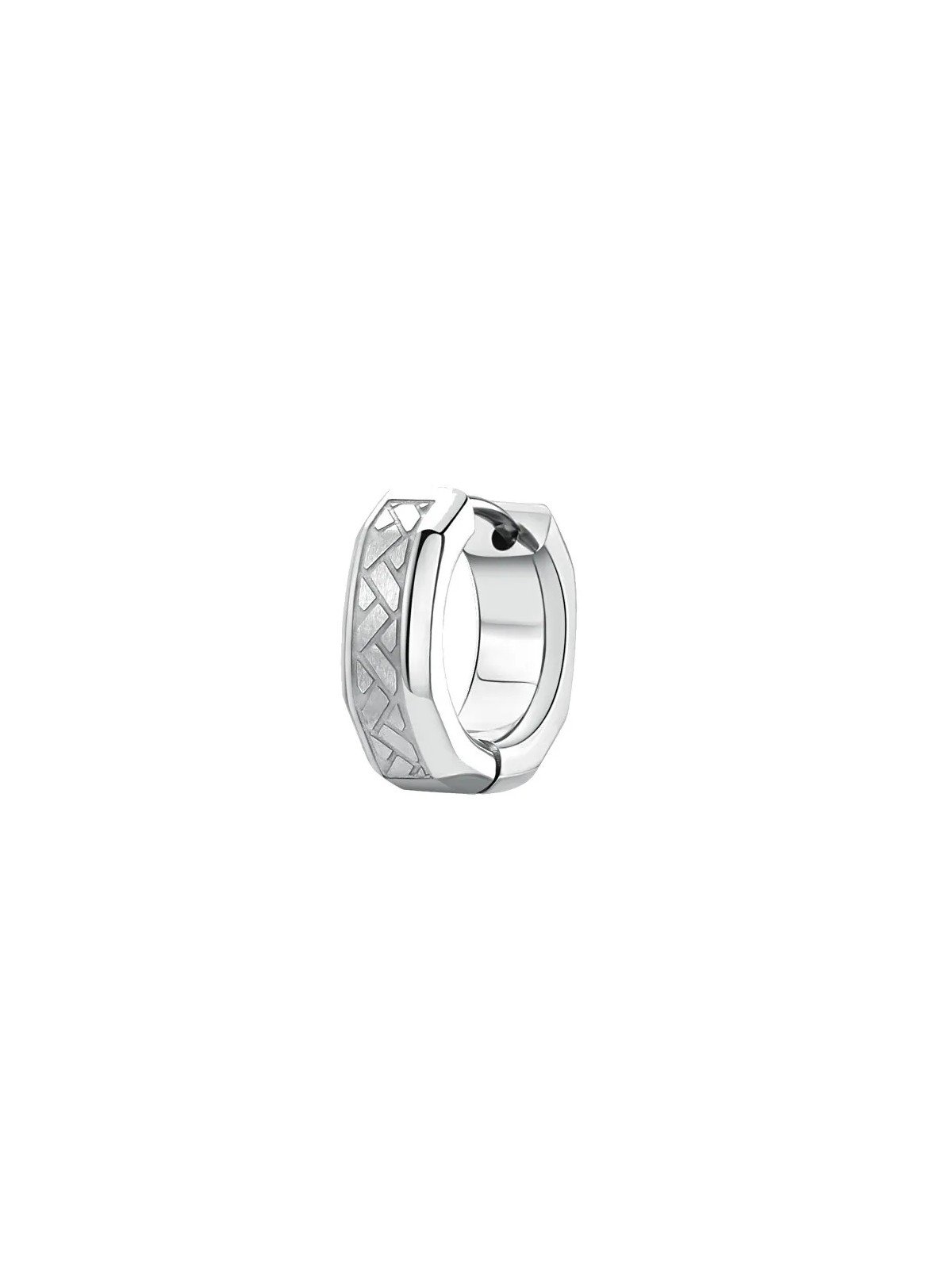 Brosway Orecchino singolo in acciaio Logan BOA21 unisex