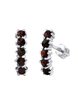 Silvego Orecchini Barno in argento con Brilliance Zirconia SILVEGOB380188SEGR donna