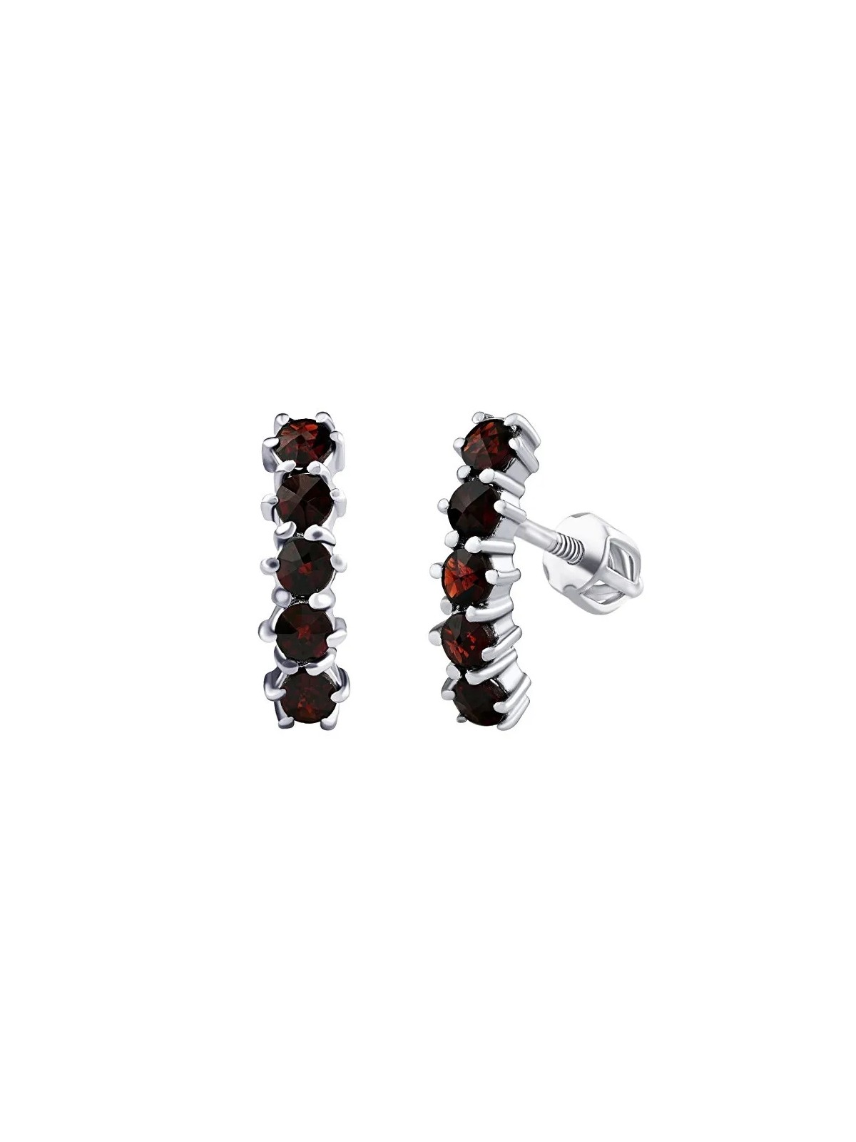 Silvego Orecchini Barno in argento con Brilliance Zirconia SILVEGOB380188SEGR donna