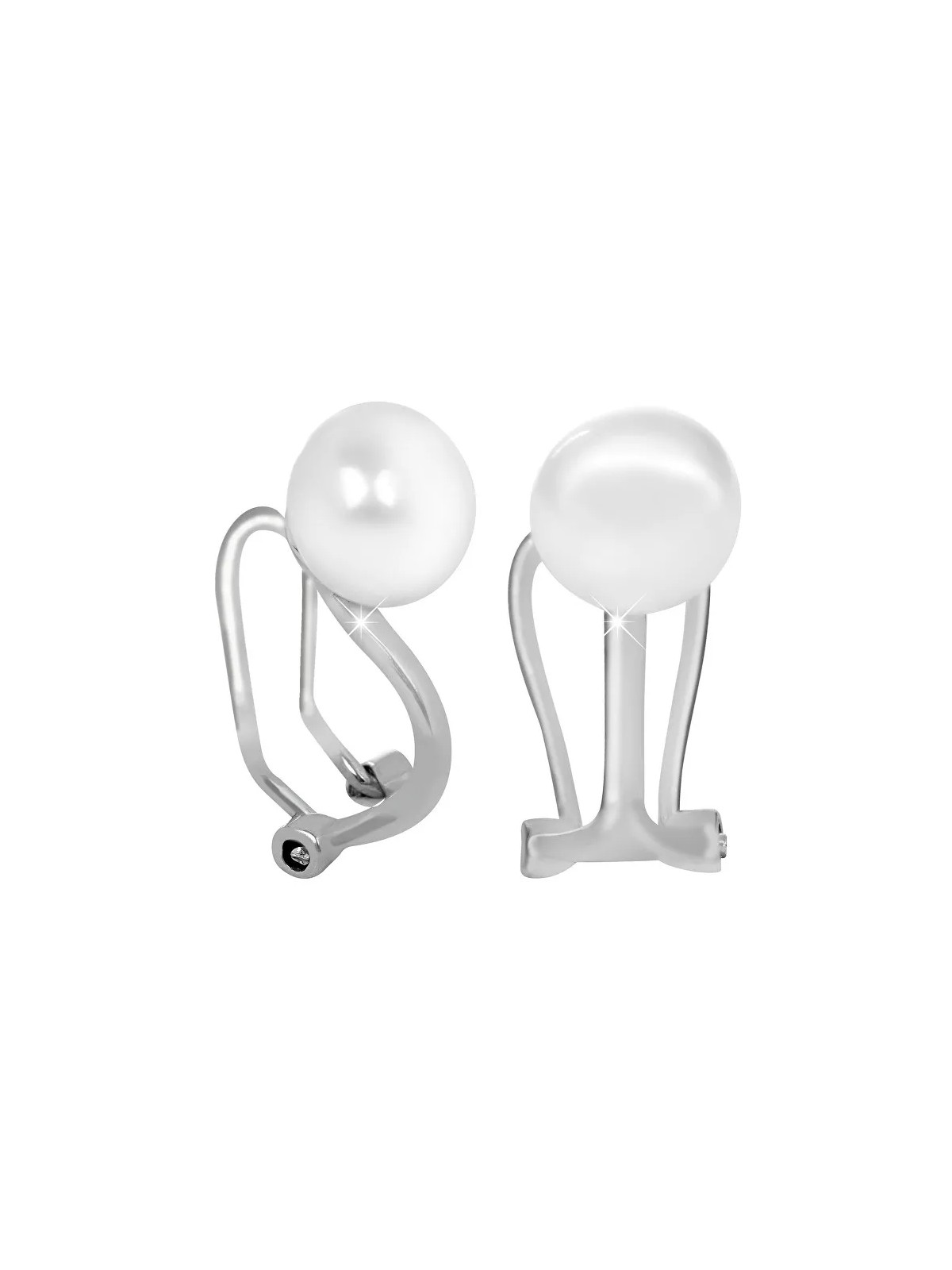 JwL Luxury Pearls Orecchini a clip in argento con perla destra JL0398 donna