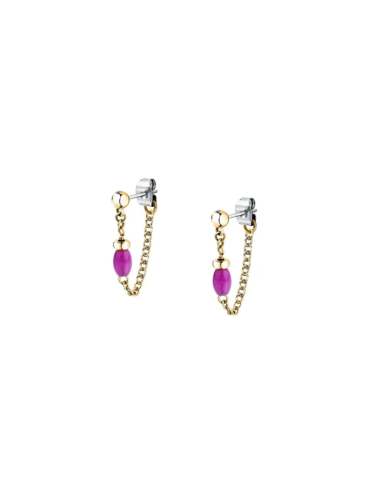 Morellato Orecchini e catena bicolore giocosi Colori SAXQ07 donna