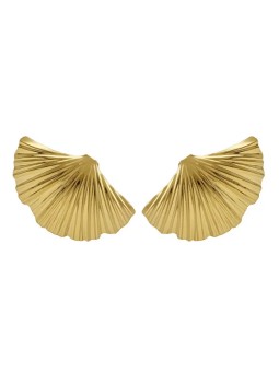 Victoria Cruz Deliziosi orecchini placcati oro Shell Tokyo A4779-DT donna