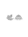 Orecchini Rosefield in acciaio abbaglianti con cristalli Swarovski JECCS-J1030 donna