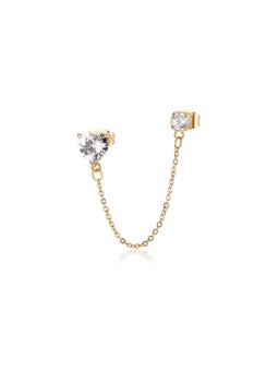 S'Agapõ Orecchino singolo di lusso da donna Dazzly SDZ140 donna