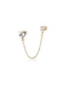 S'Agapõ Orecchino singolo di lusso da donna Dazzly SDZ140 donna