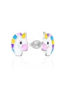 Orecchini in argento per bambine Unicorni AGT-ED007S