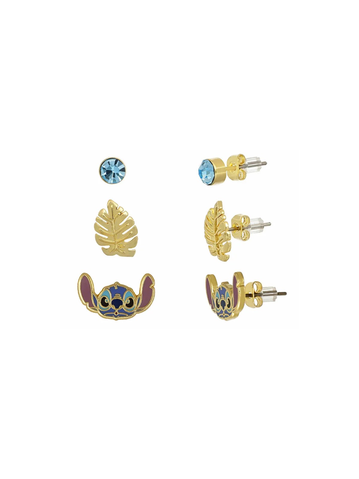 Grazioso set di orecchini con pietre per bambine Lilo & Stitch SF00262RQL.CS