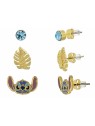 Grazioso set di orecchini con pietre per bambine Lilo & Stitch SF00262RQL.CS