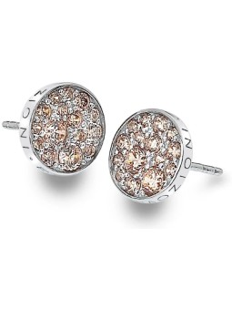 Hot Diamonds Orecchini in argento Hot Diamonds Emozioni Scintilla Champagne DE454 donna