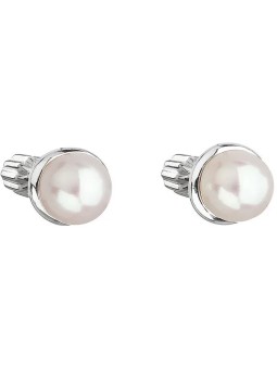 Evolution Group Orecchini in argento con perla Pavon 21003.1 donna