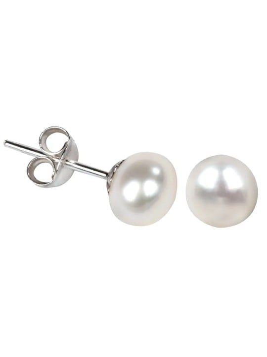 Orecchini JwL Luxury Pearls realizzati con perle bianche autentiche donna