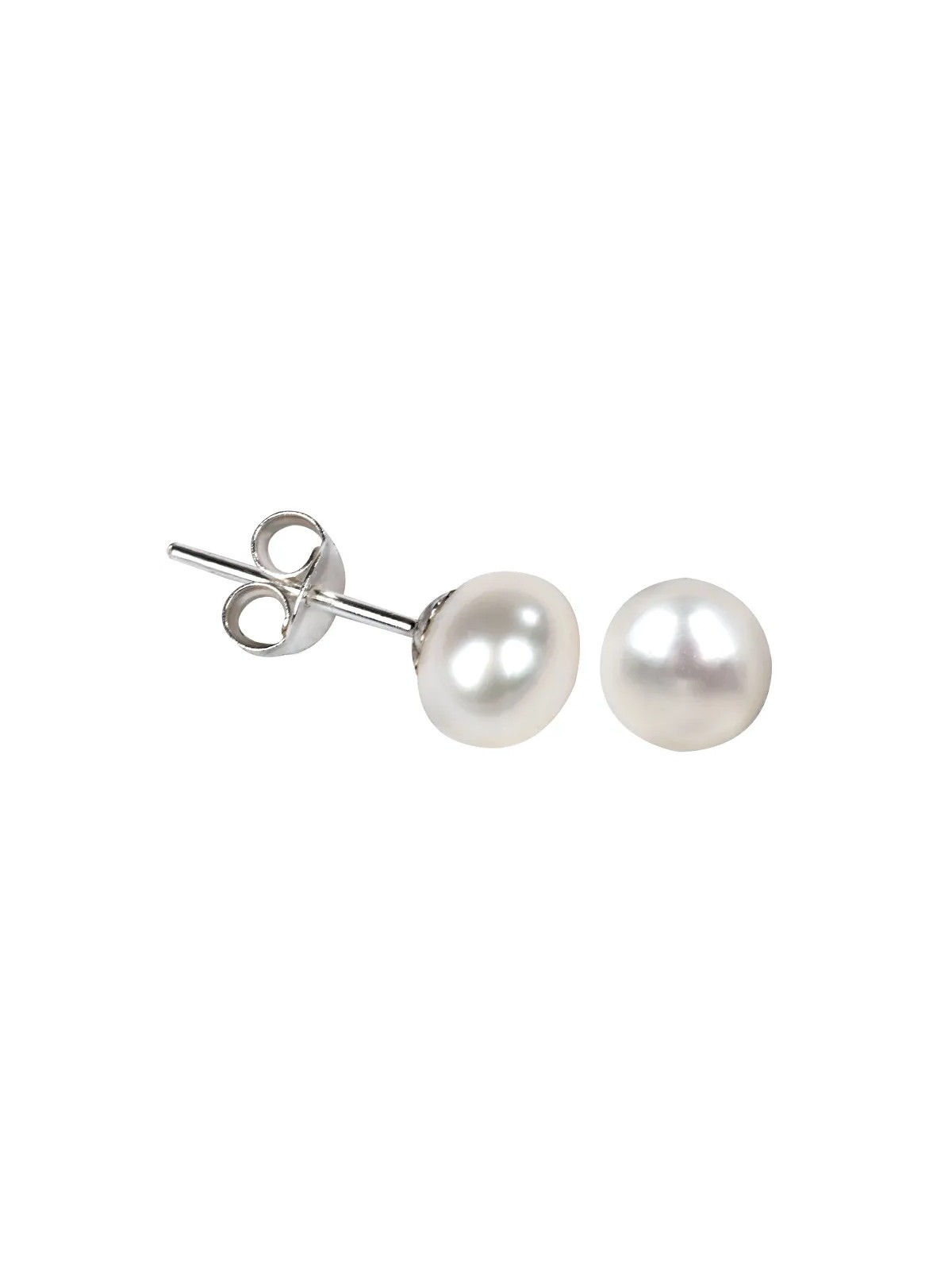 Orecchini JwL Luxury Pearls realizzati con perle bianche autentiche donna
