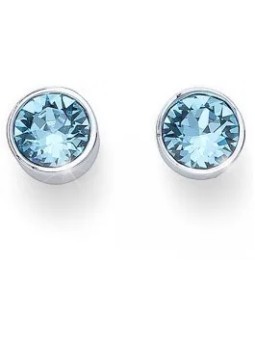 Oliver Weber Orecchini Stones con cristalli azzurri Ocean Uno 22623 202 donna