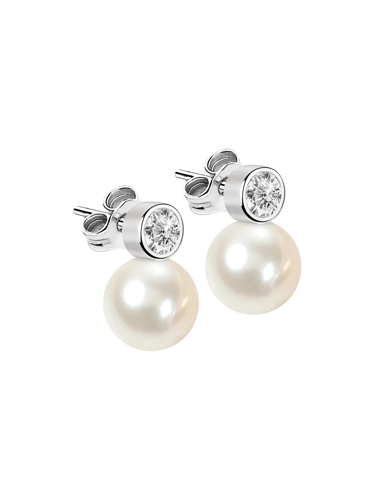 Morellato Orecchini in argento con perle vere Perla SANH04 donna
