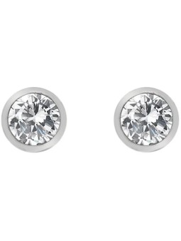 Hot Diamonds Orecchini in argento con topazio e diamante autentico Willow DE584 donna