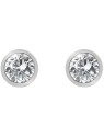Hot Diamonds Orecchini in argento con topazio e diamante autentico Willow DE584 donna