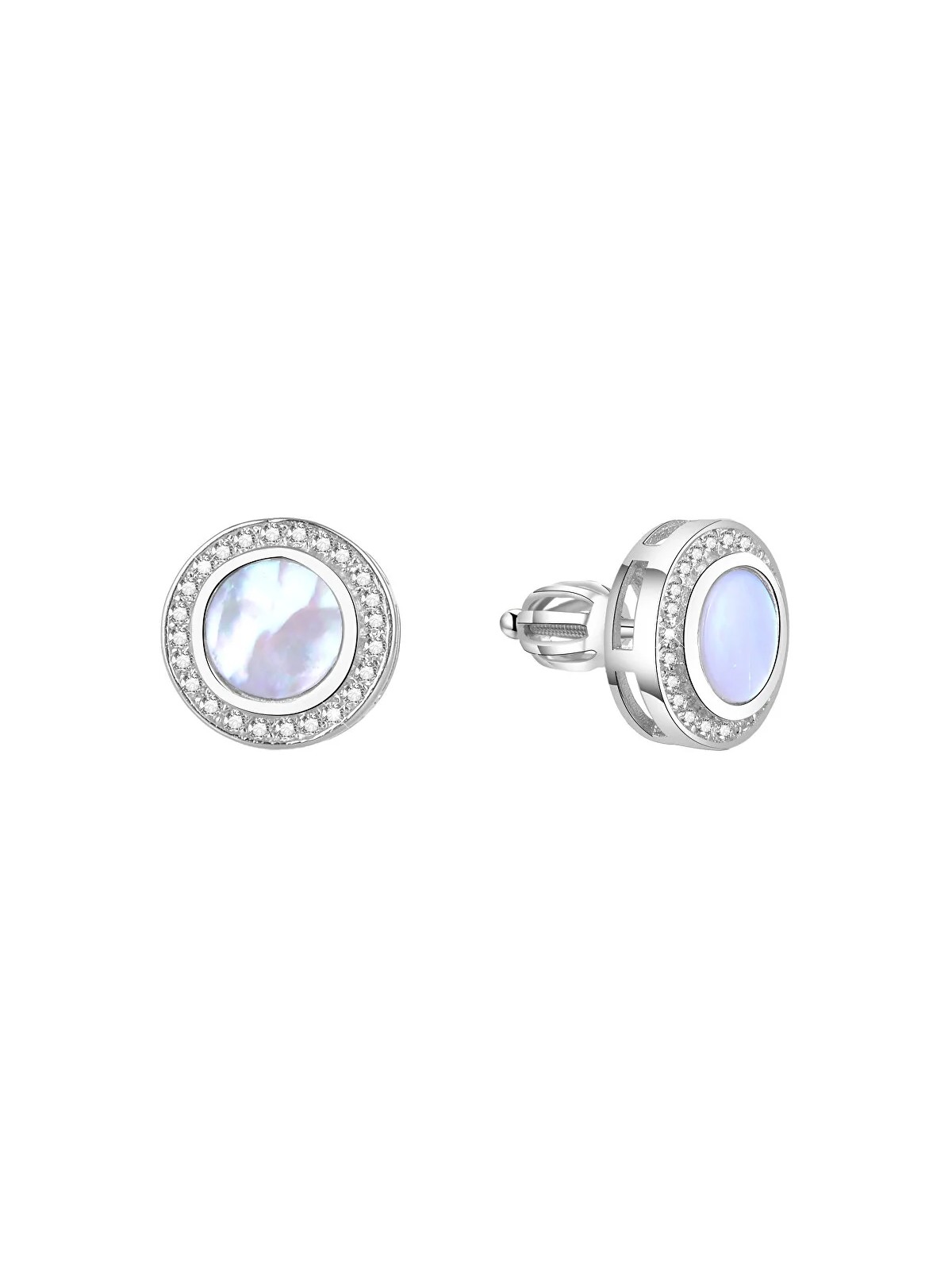 Beneto Orecchini scintillanti in argento con madreperla TAGUP1469S donna