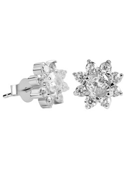 Beneto Orecchini in argento fiori AGUP1170 donna