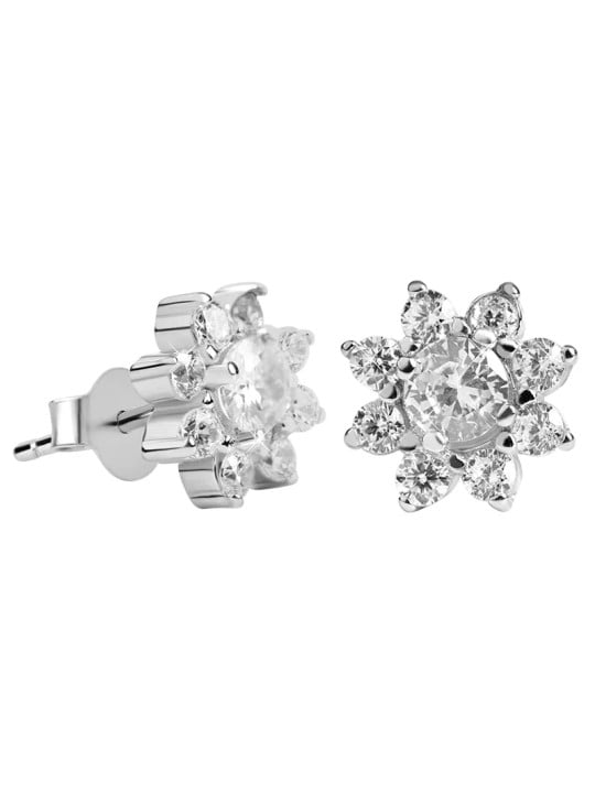 Beneto Orecchini in argento fiori AGUP1170 donna