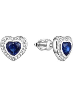 Benetto Orecchini a cuore scintillanti AGUP1499S donna