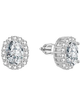 Beneto Orecchini in argento glitterato AGUP1501S donna