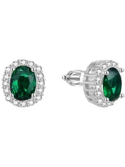Beneto Orecchini in argento glitterato AGUP1502S donna