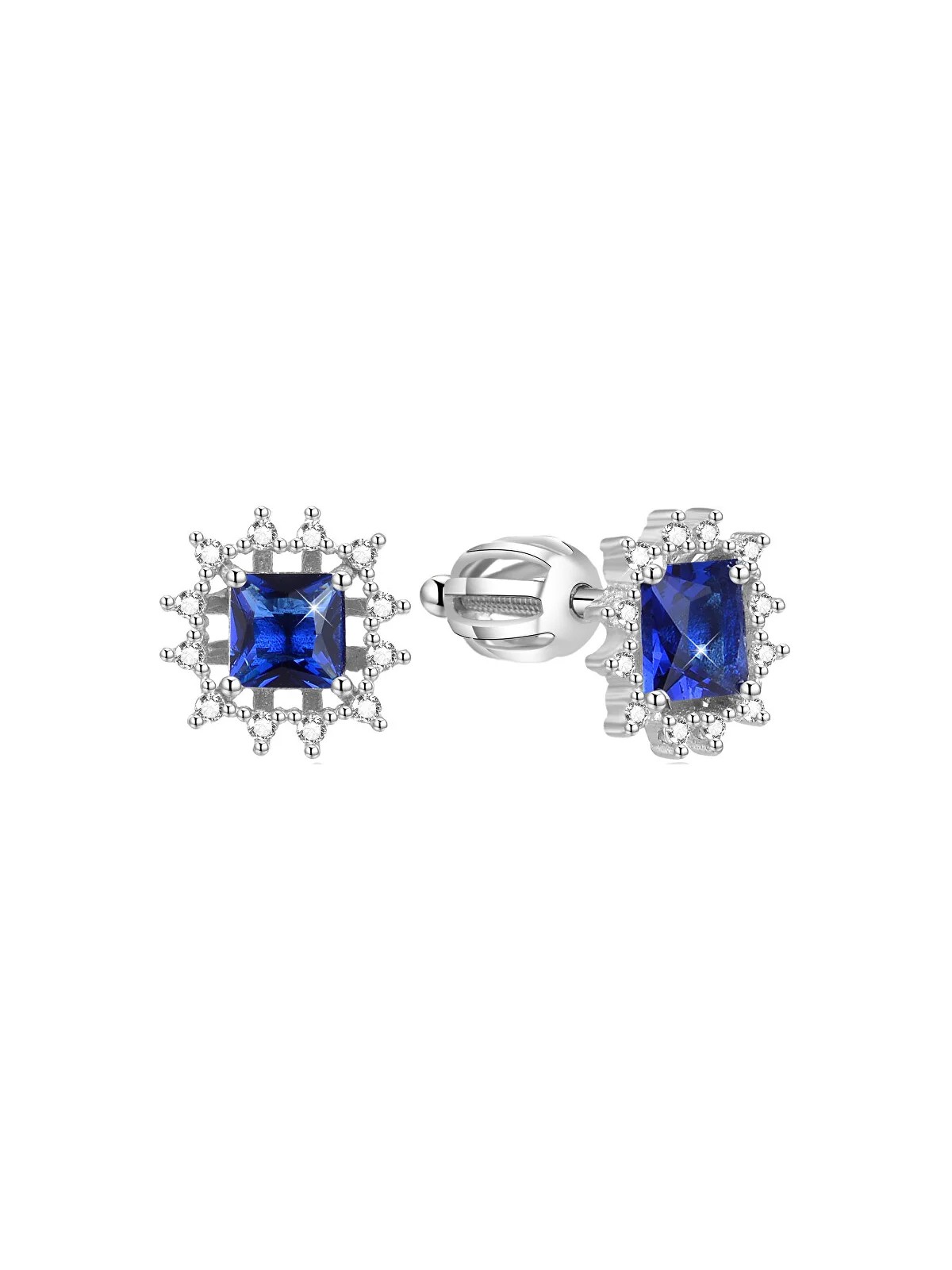 Beneto Orecchini in argento glitterato AGUP1518S donna