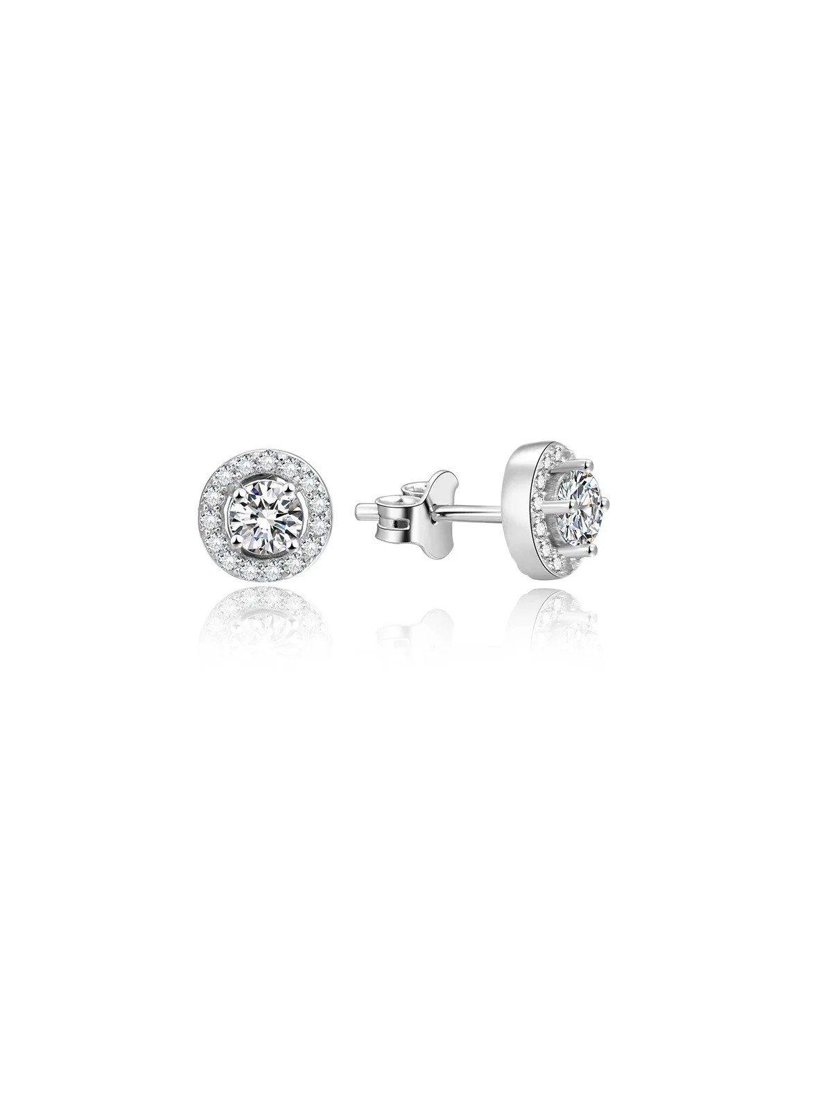 Benetto Orecchini a bottone in argento AGUP1191/7 donna