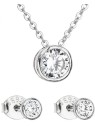 Evolution Group Parure di gioielli con orecchini e collana in zircone 19007.1 donna