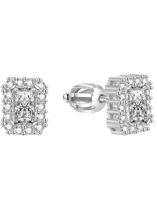 Beneto Orecchini in argento glitterato AGUP1523S donna