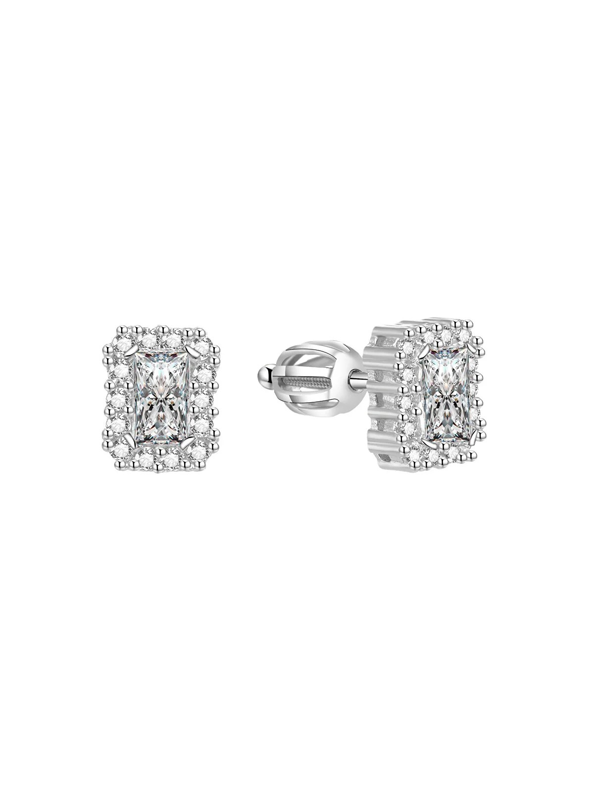 Beneto Orecchini in argento glitterato AGUP1523S donna