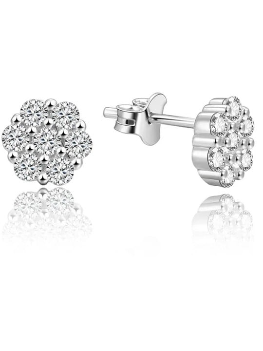 Beneto Orecchini in argento fiori AGUP1189 donna