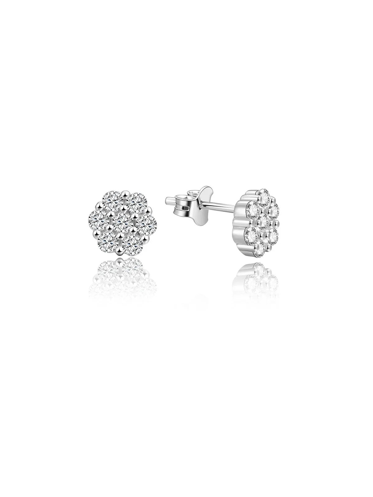 Beneto Orecchini in argento fiori AGUP1189 donna