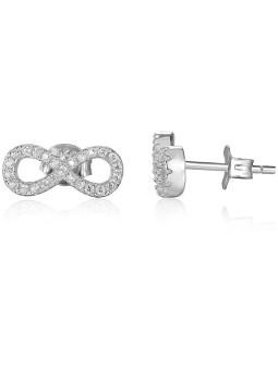 Orecchini Beneto Infinity in argento AGUP1192 donna