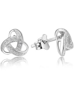 Benetto Orecchini a nodo in argento AGUP1190 donna