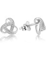 Benetto Orecchini a nodo in argento AGUP1190 donna