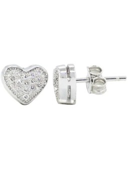 Beneto Orecchini in argento Cuori AGUP1194 donna