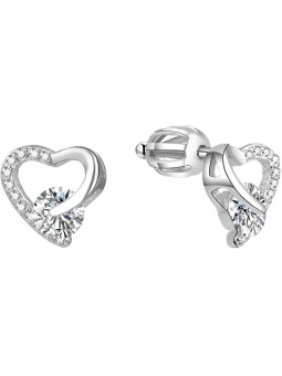 Beneto Orecchini a cuore in argento AGUP1538S donna