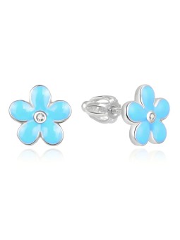 Beneto Orecchini a forma di fiore in argento AGUP1833S donna