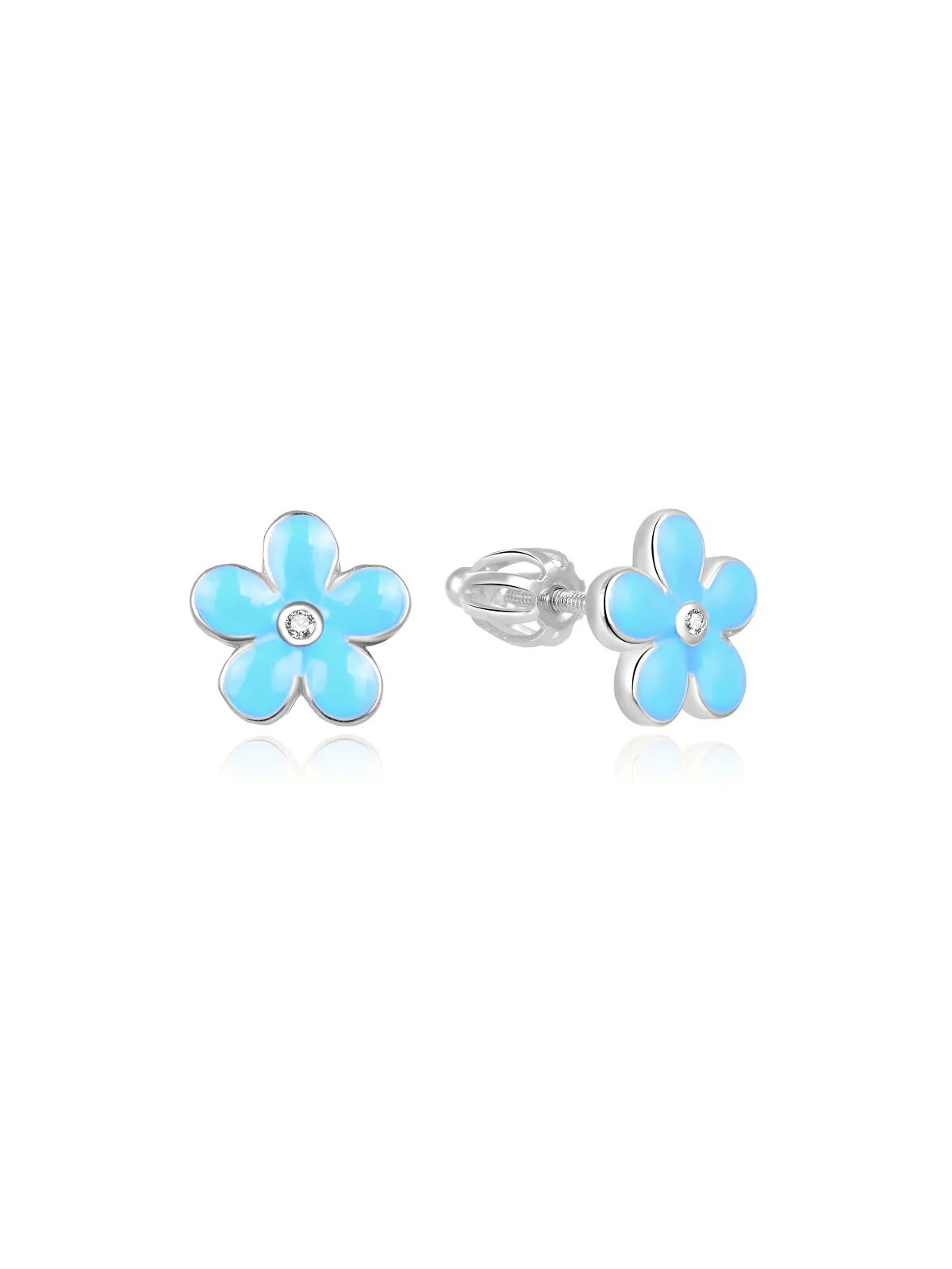 Beneto Orecchini a forma di fiore in argento AGUP1833S donna