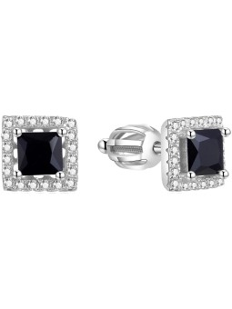 Beneto Orecchini quadrati in argento AGUP1551S donna