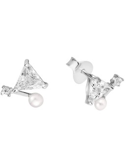 JwL Luxury Pearls Orecchini raffinati con perle vere e cristilla JL0586 donna