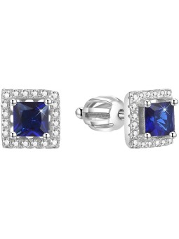 Beneto Orecchini quadrati in argento AGUP1552S donna