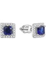 Beneto Orecchini quadrati in argento AGUP1552S donna