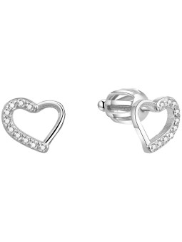 Beneto Orecchini a cuore in argento AGUP1423S donna