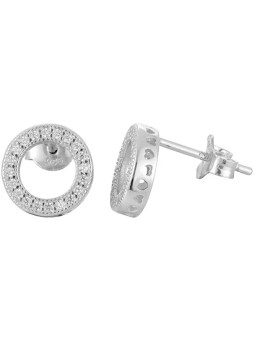 Orecchini Beneto in argento con cristalli AGUP917 donna