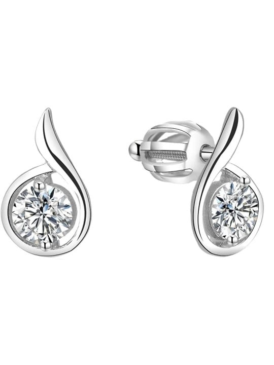Beneto Orecchini scintillanti in argento AGUP1430S donna