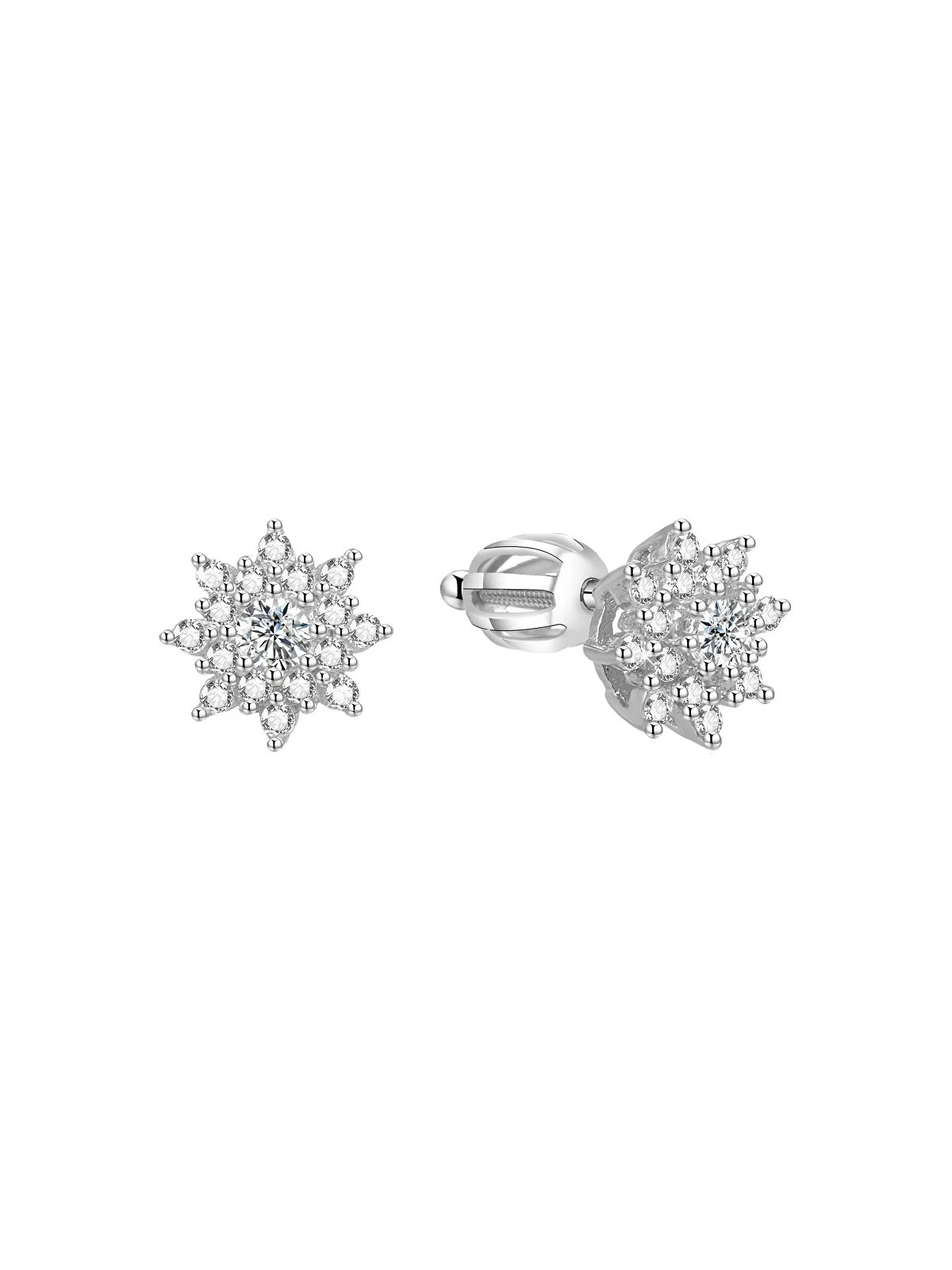 Beneto Orecchini scintillanti in argento per AGUP1442S donna